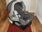 GRACO MOSAIC Carseat and Graco Base...as new Â£35 Graco....